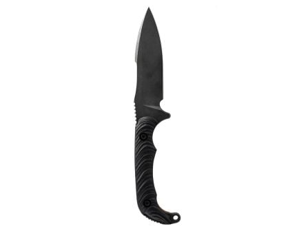 Toor Knives Apnea Maritime Fixed Blade Drop Point Knife, Havoc Black