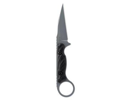 Toor Knives Jank Shank W Fixed Blade Wharncliffe Knife, Phantom Gray