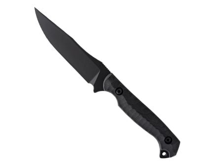 Toor Knives Krypteia S Fixed Blade Drop Point Knife, Socom Black