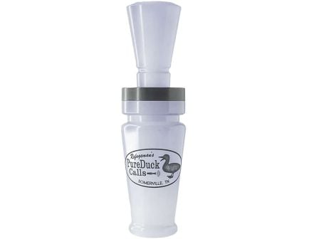 Rolling Thunder Game Calls PureDuck2 J-Frame Double Reed Duck Call, Frost - DC014-2-CF