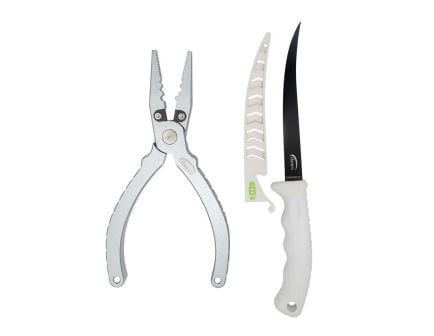 Danco Eco-1 Series 7" Fillet Knife & Pliers Combo Pack, White - ECOCOMBOPK