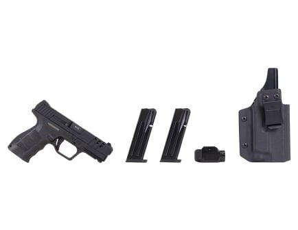 SAR SAR9 CX Package 4" 9mm 15rd Pistol, Black - SAR9CXBL