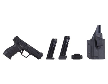 SAR SAR9 X Package 4.4" 9mm 17rd/19rd Pistol, Black - SAR9XBL