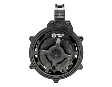 Panzer Arms Saiga 12 Gauge 20rd Aluminum Skeletonized Drum for Panzer AK & Saiga Style Shotgun