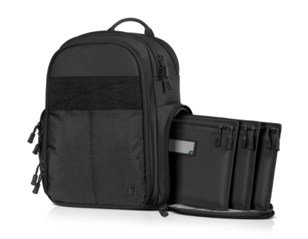 Savior Equipment SEMA Compact Backpack w/ 3 Pistol Cases - Black