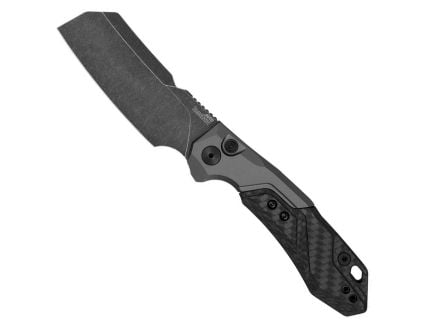 Kershaw Launch 14 Auto Folding Cleaver Knife, Carbon Fiber - 7850