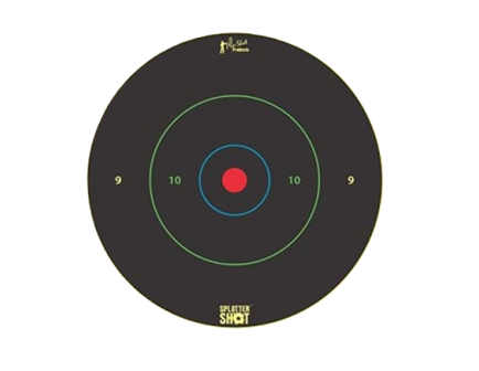 Pro-Shot Products Round Bull's Eye Multi-Color Rings Target 12" x 12" Bag of 5