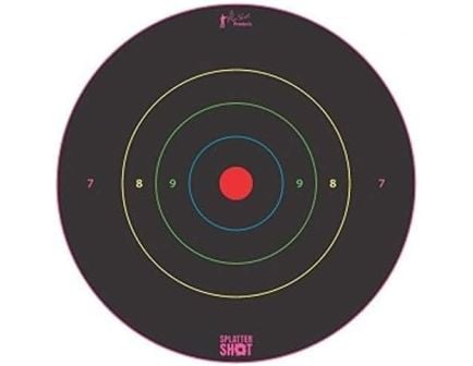 Pro-Shot Products Round Bull's Eye Multi-Color Rings Target 8" x 8" Bag of 6