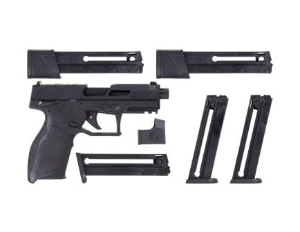 Taurus TX22 T.O.R.O Gen2 4.6" 22LR Pistol, Black w/ (3)16rd and (2)22rd Mags - 1-2TX22P141-5XMAG