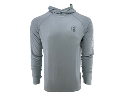 PSA Performance Hoodie with Logo, Citadel Blue