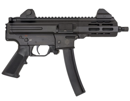 Military Armament Corporation MAC IX 6.5" 9mm 30rd Pistol, Black - 12755001