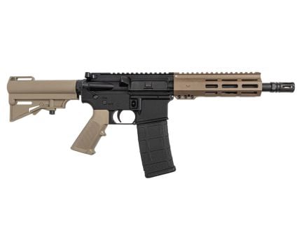 PSA 8.5" 300 Blackout Nitride 7" Lightweight Hex MLOK Classic Stealth HAR-15 Pistol, FDE