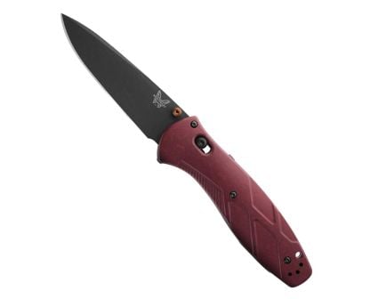 Benchmade Barrage Folding Drop Point Knife, Redstone - 581BK-04
