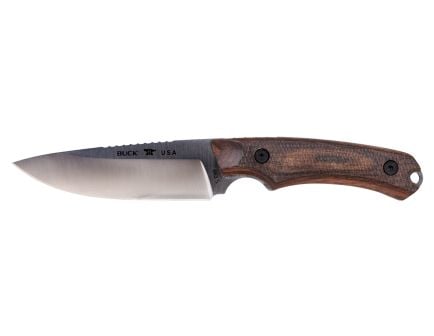 Buck Alpha Guide Pro Fixed Blade Drop Point Knife, Walnut - 0663WAS-B