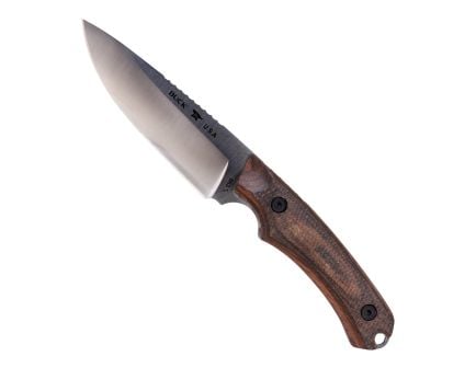Buck Alpha Guide Pro Fixed Blade Drop Point Knife, Walnut - 0663WAS-B