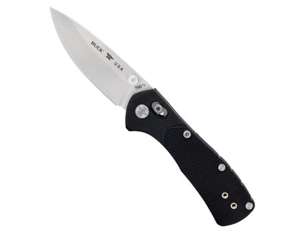 Buck Mini Range Pro Folding Drop Point Knife, Black - 0790BKS1-B