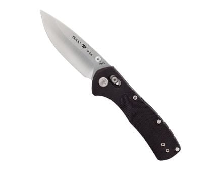 Buck Range Pro Foldidng Drop Point Knife, Black - 0791BKS1-B
