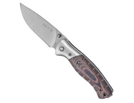 Buck Selkirk Folding Drop Point Knife, Black/Brown - 0835BRS-C
