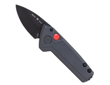 Buck Mini Deploy Auto Folding Drop Point Knife, Sniper Grey - 0839GYS1-B