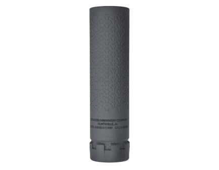 Advanced Armament Ranger 5 RBP 6mm Direct Thread Rifle Suppressor, Black