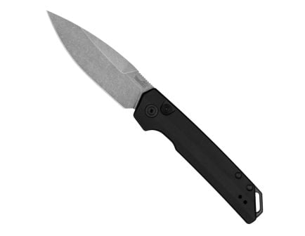 Kershaw Launch Iridium Auto Folding Spear Point Knife, Black - 7038