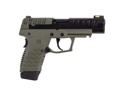 Kel-tec P15 4" 9mm 15rd Pistol, Green- P15GRN