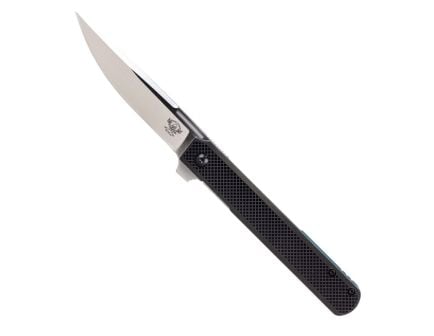 Skallywag Tactical Swifttale Folding Drop Point Knife, Black