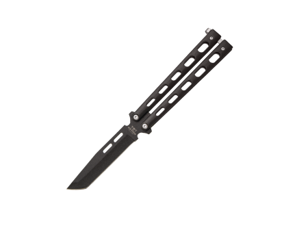 Bear & Son Buterfly Tanto Knife, Black - 115TANBCP