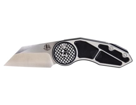 Begg Knives Micro Burst Folding Wharncliffe Knife, Black - BG060