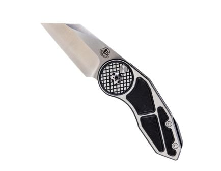 Begg Knives Micro Burst Folding Wharncliffe Knife, Black - BG060