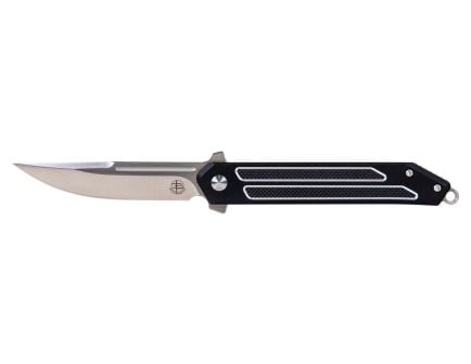 Begg Knives Kwaiken Folding Drop Point Knife, Black - BG016