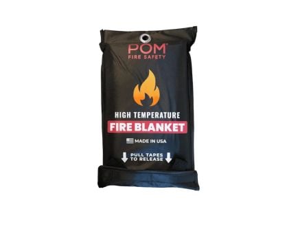 POM Emergency Fire Blanket, Grey - PFB-40-GRY