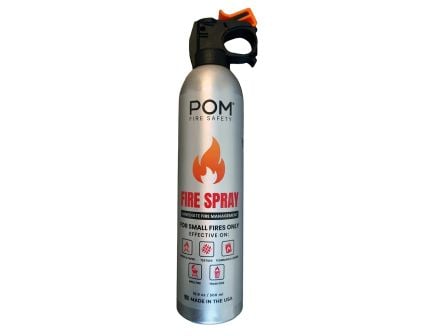 POM Fire Suppression Spray, Silver - PFS-MULTI-500