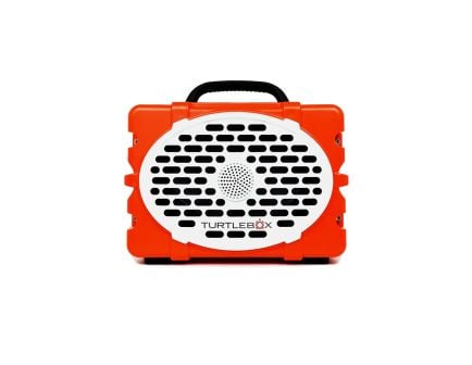 Turtlebox Original Gen 3 Speaker, Orange & White