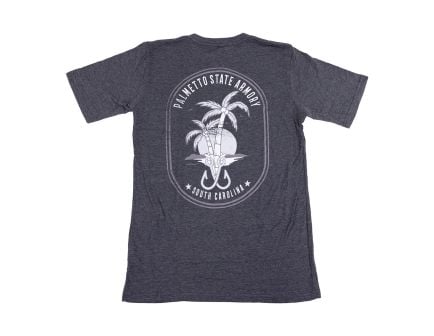 PSA South Carolina Durasoft SS Tee, Charcoal Heather