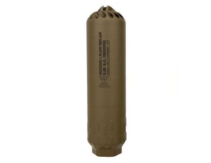 Huxwrx Flow 556 MG Rifle Suppressor, FDE
