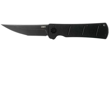 CRKT Inazuma No Ken Folding Trail Point Knife, Black - 2908