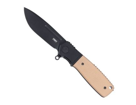 CRKT Homefront Compact Folding Drop Point, Brown - K245BKP