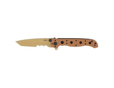 CRKT M16 - 10DZ Tanto Folding Knife Tanto, Desert Tan