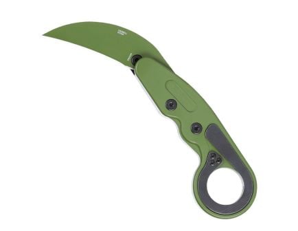 CRKT Kinematic Provoke Folding Karambit Knife, Green - 4040BG
