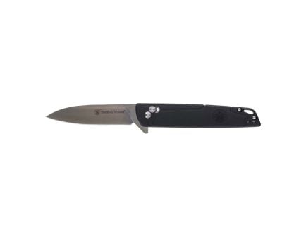 Smith & Wesson Special Ops Crossbar Folding Knife Drop Point, Black