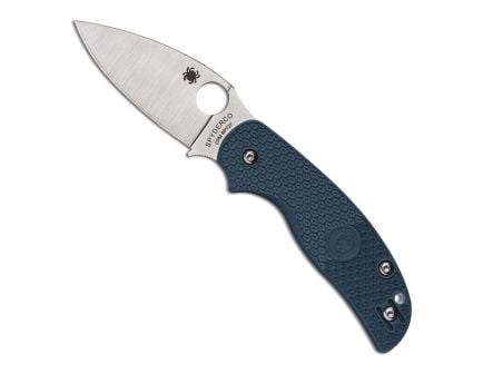 Spyderco Sage 5 Lightweight Folding Drop Point Knife, Cobalt Blue - C123PCBL