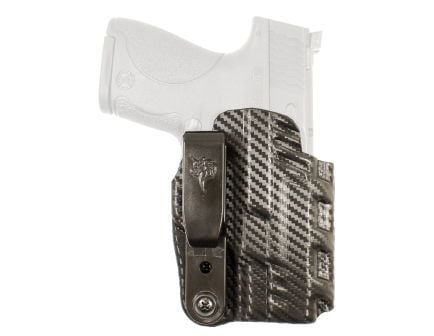 Desantis Gunhide Slim-Tuk 137 Smith & Wesson M&P Shield IWB Holster Ambidextrous Carbon Fiber, Black