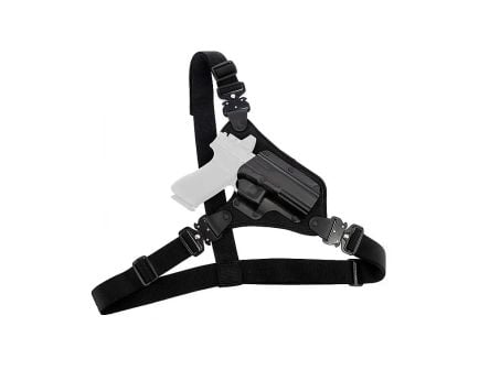 Galco High Ready Ruger Blackhawk Shoulder Holster Right Kydex/Nylon, Black