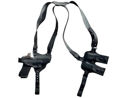 1791 Gunleather Nakatomi Special Springfield 1911 Shoulder Horizontal Holster Right Leather, Stealth Black