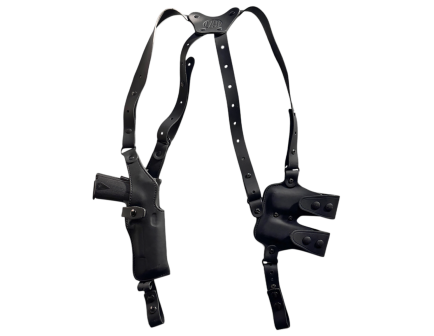 1791 Gunleather Nakatomi Special Sig Sauer P320/P320C Shoulder Holster Right Leather, Stealth Black