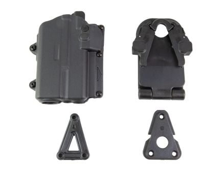 Alien Gear Rapid Force Level 2 Duty Glock G19/G19X//G22/G45 OWB Holster Right Polymer, Black