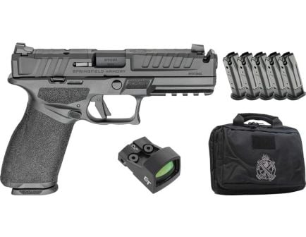 Springfield Armory Echelon Comp Gear Up 25 9mm 4.50" 10rds, Black