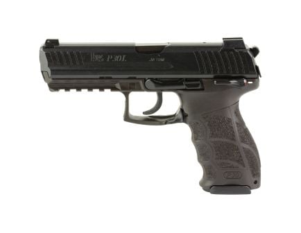 H&K P30LS V3 .40 S&W 4.45" 13rds, Black, Night Sights, Manual Safety - 81001095
