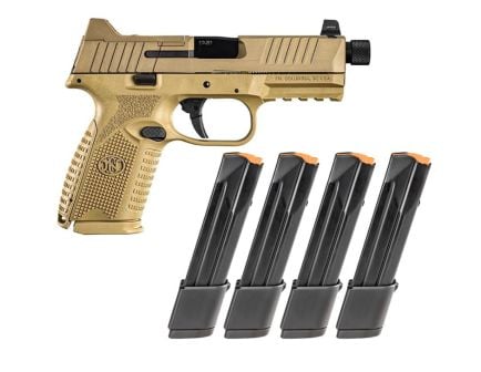 FNH FN 509 Midsize Tactical 9mm 4.50" 15/24rds, Flat Dark Earth